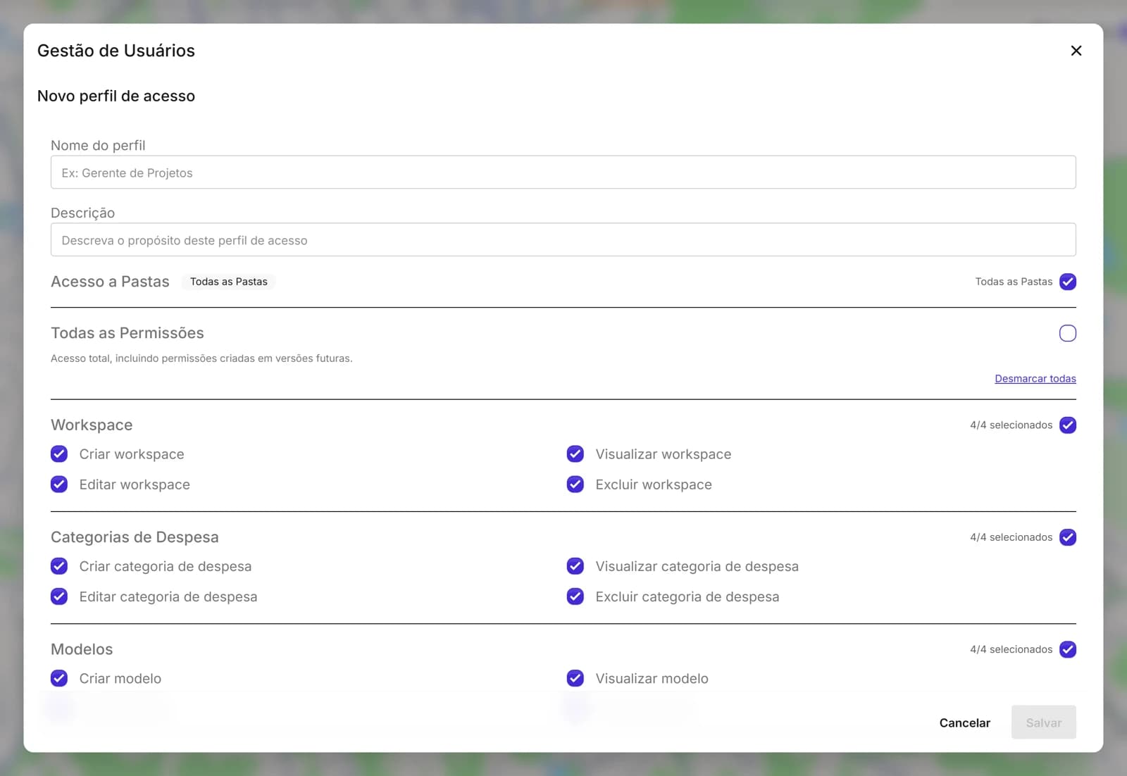 Access profiles